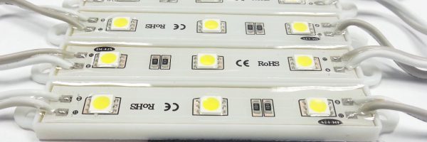 LED Modulis 3vnt.  0,72W (6000K) šaltai balta