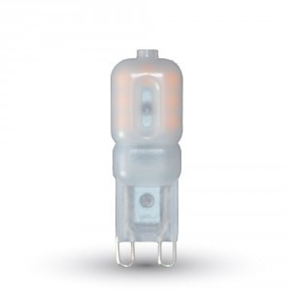 2,5W LED lemputė V-TAC 230V, G9, (3000K) šiltai balta