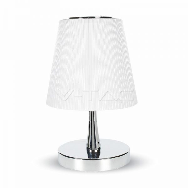 5W Stalinis LED šviestuvas V-TAC, chromuotas, baltas atspalvis, 4000K (natūraliai balta)