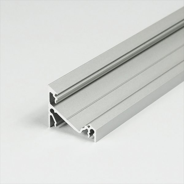 3m LED juostos profilio CORNER14, anoduotas