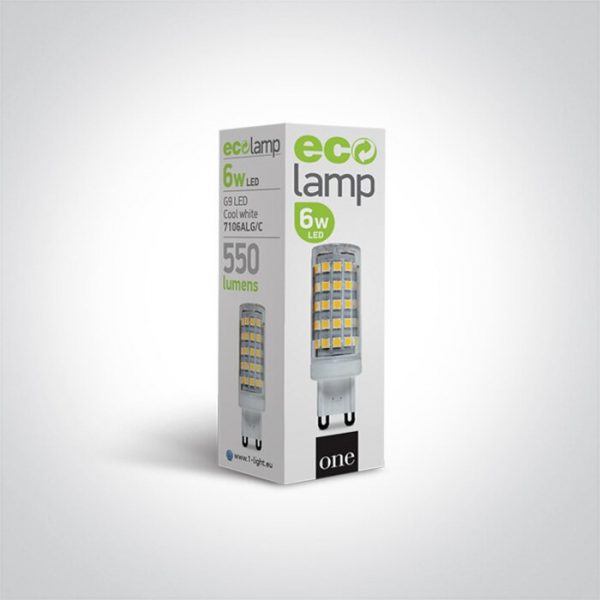 6W 230V, G9, 4000K SMD LED AC LEMPUTĖ. TINKAMA GYVENAMĄJAI IR KOMERCINEI PASKIRČIAI. - Image 3