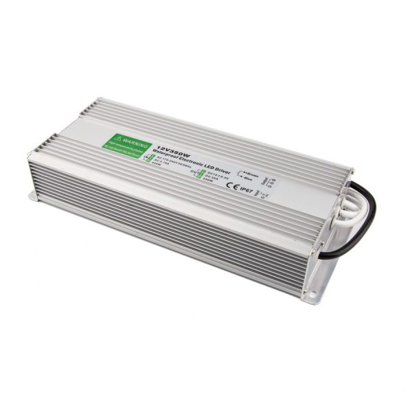 350W LED Maitinimo šaltinis 12V IP67
