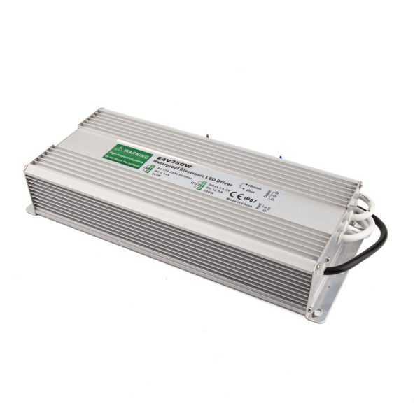 350W LED Maitinimo šaltinis 24V IP67