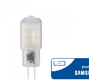 1.5W LED lemputė V-TAC, G4, 6400K (šaltai balta), SAMSUNG LED chip