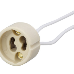 Lizdas lemputei GU10, keramikinis, 220V