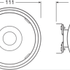 11,5W LED lemputė PARATHOM© PRO AR111 24°, 4000K, G53, dimeriuojama - Image 2