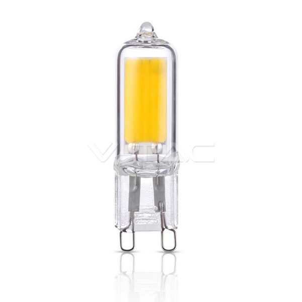 2W LED lemputė V-TAC 230V, G9, A++,  (6000K) šaltai balta