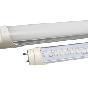 18W LED lempa T8 V-TAC 120cm, stikliniu dangteliu (Šviesos spalva: 3000K)