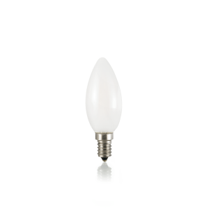 4W led bulb LAMPADINE E14, 3000K, gray