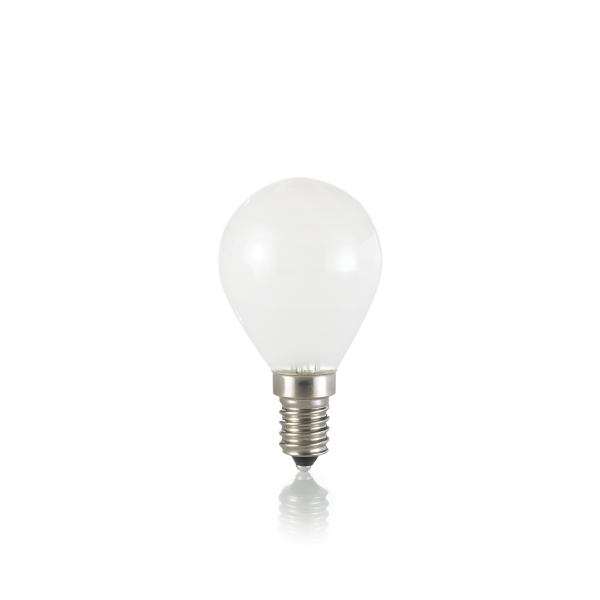 4W led bulb LAMPADINE E14, 4000K, amber color