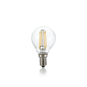 4W led bulb LAMPADINE E14, 3000K, amber color