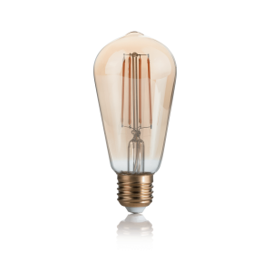 4W led bulb LAMPADINE E27, 2200K, white
