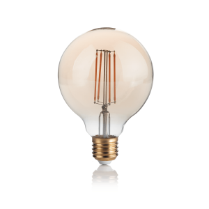 4W led bulb LAMPADINE E27, 2200K, brown