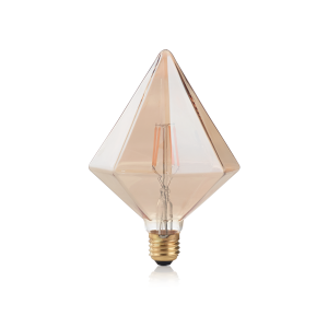 4W led bulb LAMPADINE E27, 2200K, black