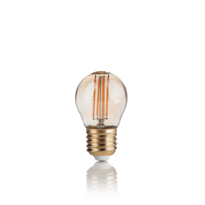 4W led bulb LAMPADINE E27, 2200K, transparent
