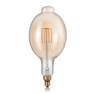 4W led bulb LAMPADINE E27, 2200K, transparent