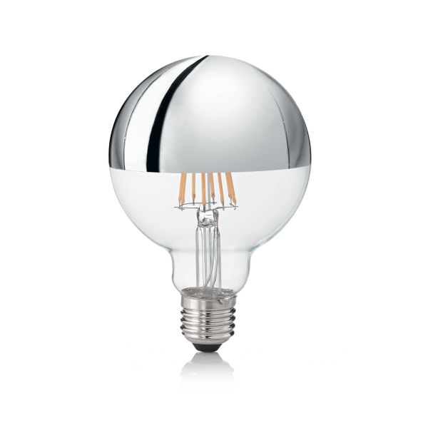 8W led bulb LAMPADINE E27, 3000K, sand color
