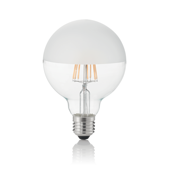 8W led bulb LAMPADINE E27, 3000K, sand color