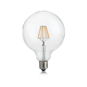 8W led bulb LAMPADINE E27, 3000K, brown