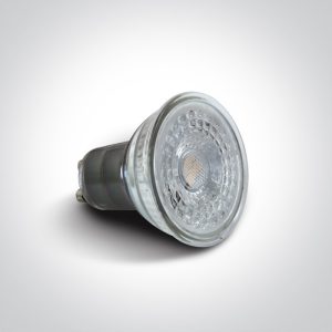 5,5W 230V, GU10, MR16 COB LED AC lemputė, dimeriuojama. Tinkama gyvenamąjai ir komercinei paskirčiai.
