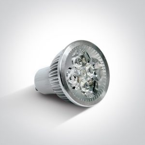 4,5W 100-240V,GU10 MR16 LED AC lemputė. Tinkama gyvenamąjai ir komercinei paskirčiai.
