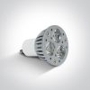 3W 230V,GU10, MR16 COB LED AC lemputė. Tinkama gyvenamąjai ir komercinei paskirčiai.