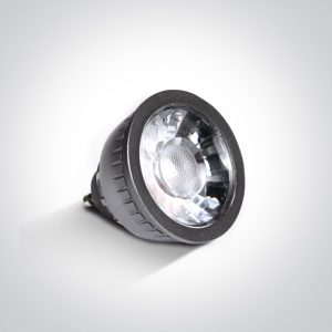 6,5W 230V, GU10, COB LED MR16 AC lemputė, dimeriuojama. Tinkama gyvenamąjai ir komercinei paskirčiai.