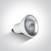 5,5W 100-240V, GU10 MR16 SMD LED AC lemputė. Tinkama gyvenamąjai ir komercinei paskirčiai.