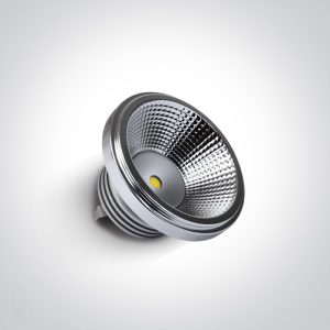 10W 12V, G53, R111 COB, LED AC/DC lemputė. Tinkama gyvenamąjai ir komercinei paskirčiai.