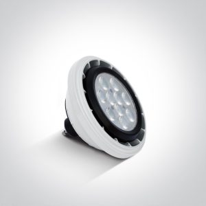 13W 230V, GU10 R111 SMD LED AC lemputė, dimeriuojama. Tinkama gyvenamąjai ir komercinei paskirčiai.