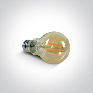 6,5W E27 retro gintarinė lemputė, TRIAC, dimeriuojama. Tinkama gyvenamąjai ir komercinei paskirčiai.