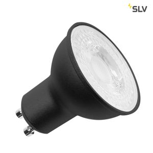 LED lemputė, QPAR51, GU10, 7.2W, 36°, 3000K juodas