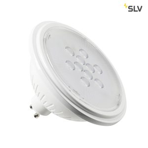 LED lemputė, QPAR111, GU10, 7W, 3000K 40°, baltas