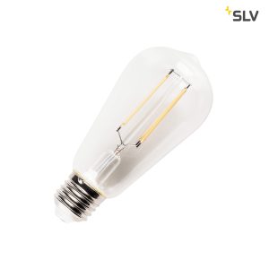 LED lemputė, ST58, E27, 7,1W, 2700K, 330°, skaidrus