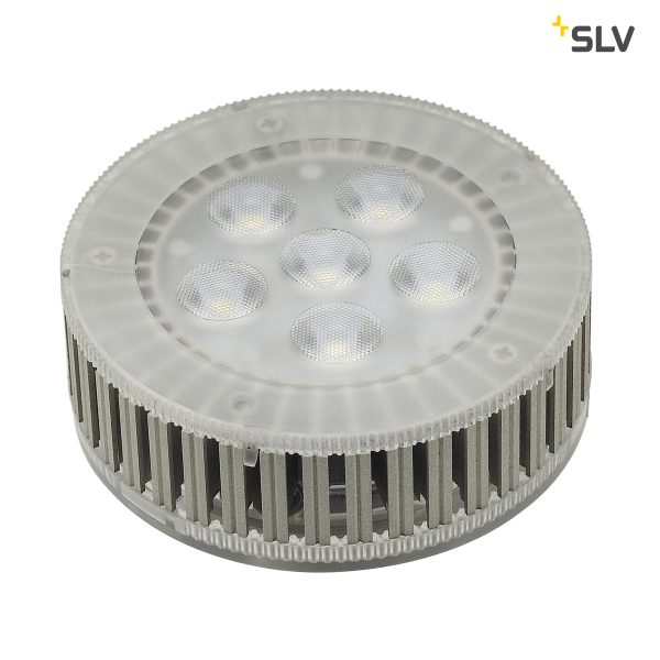 LED GX53 šviestuvas, 7.5W, 450lm, 6 SMD LED, 25°, 3000K