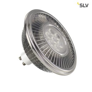 LED ES111 šviestuvas, sidabrinės spalvos-pilkas, 17.5W, 30°, 4000K, dimeriuojamas