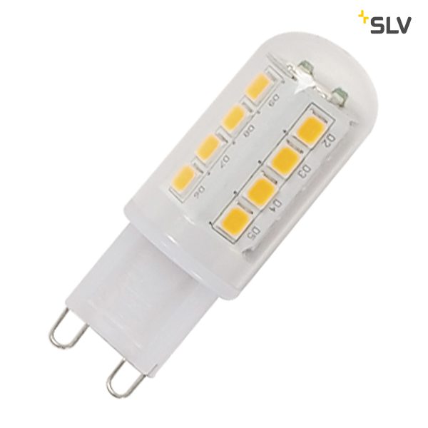 G9 LED lemputė, 2.3W, 2700K, daug šviesos šaltinių