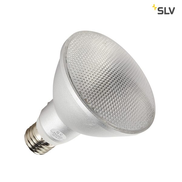 COB LED Retrofit , PAR30, šviestuvas , E27, 3000K, anoduotas aliuminis