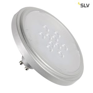QPAR111 Retrofit LED lemputė, GU10, 2700K, 40°, sidabrinės spalvos-pilkas