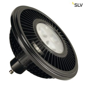 LED ES111 šviestuvas, 15.5W PowerLED , juodas, 30°, 2700K