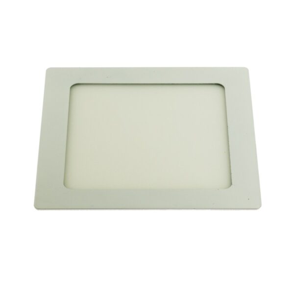 6W LED ĮMONTUOJAMA PANELĖ, KVADRATINĖ, SU MAITINIMO ŠALTINIU, (4000K) DIENOS ŠVIESA (nr.10)