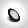 100W LED sandėlio šviestuvas UFO, juodas, 4000K. Komplektuojama su maitinimo šaltiniu. - Image 2