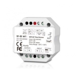 150-360W WiFi & RF AC TRIAC valdiklis, veikia per WIFI ir TUYA