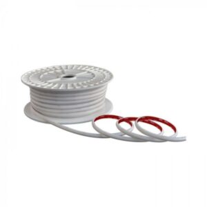 12,5W/m LED juosta, 220V, 3000K, IP65, 50m ritė